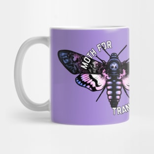 Moth For Trans Rights Mug